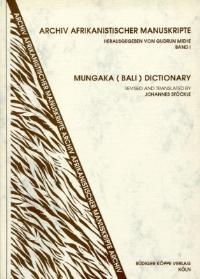 Mungaka (Bali) Dictionary